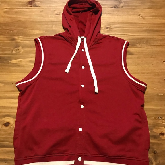 American Rag Varsity jacket without sleeves Sz. XL - Picture 3 of 7
